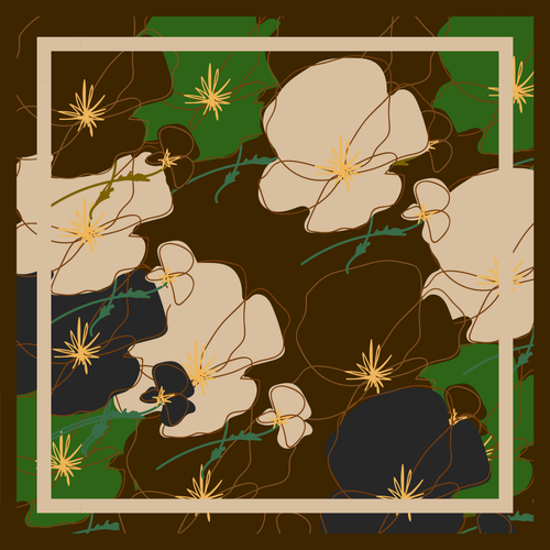 Autumn Garden Forrest Green