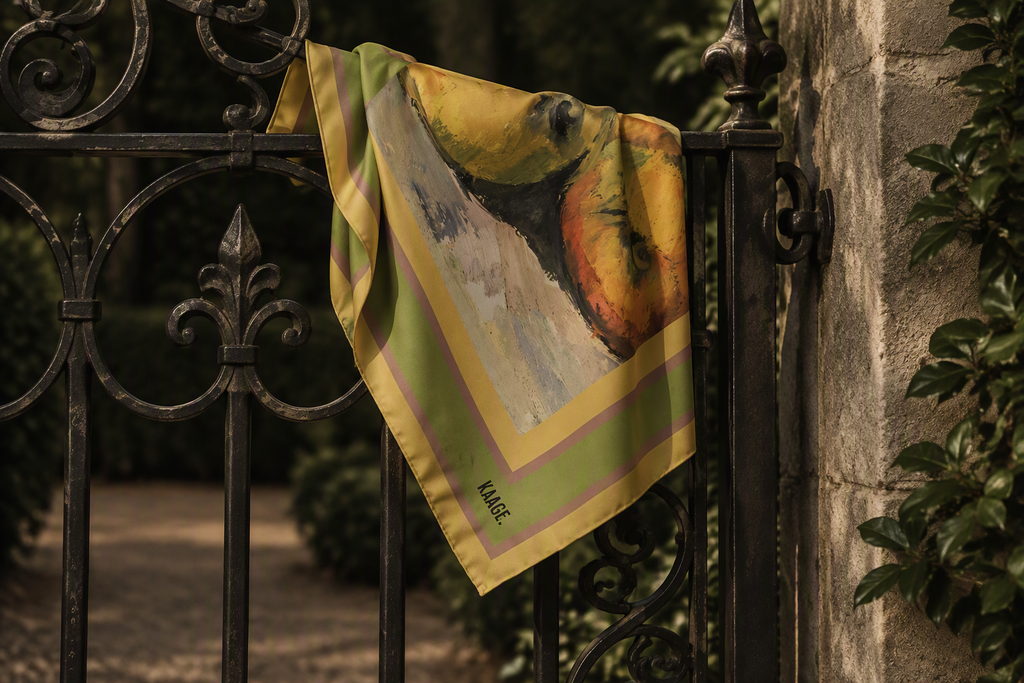 NEW The Orchard Still Life Silk Scarf