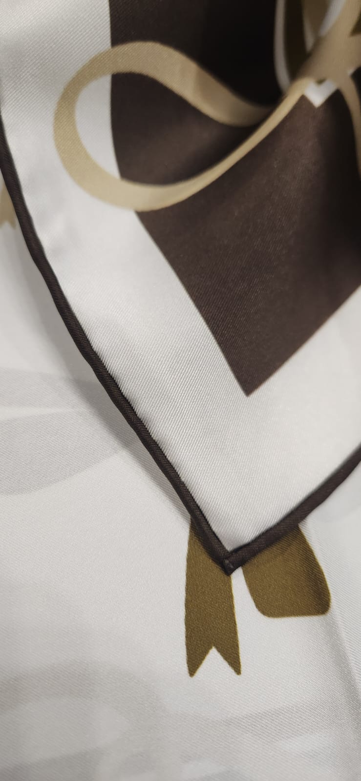 NEW The Ribbon Mosaic Silk Scarf