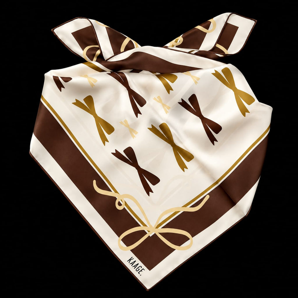NEW The Ribbon Mosaic Silk Scarf
