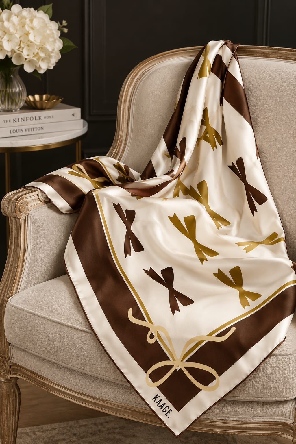 NEW The Ribbon Mosaic Silk Scarf