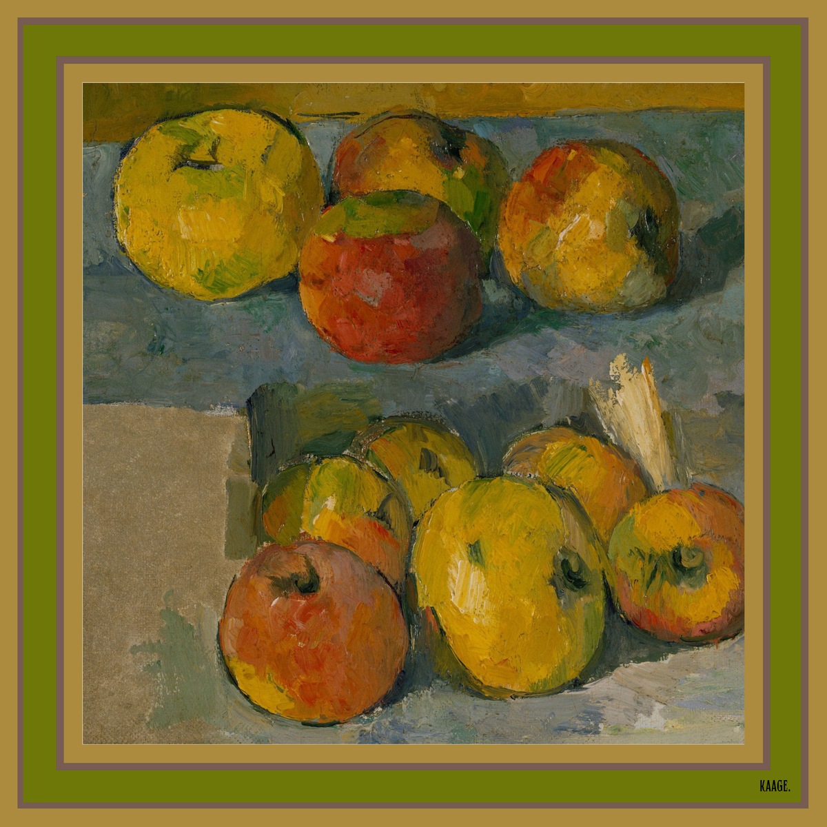 NEW The Orchard Still Life Silk Scarf